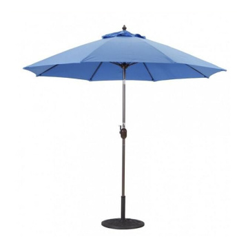Cadre extérieur en aluminium ronde parasol de marché